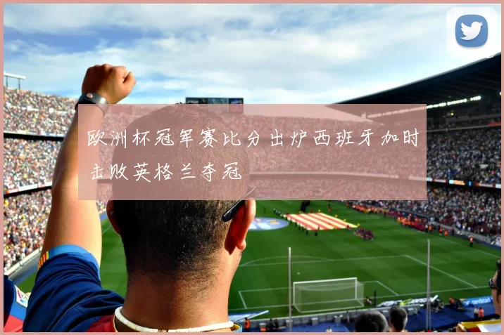 欧洲杯冠军赛比分出炉西班牙加时击败英格兰夺冠