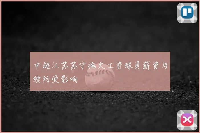 中超江苏苏宁拖欠工资球员薪资与续约受影响