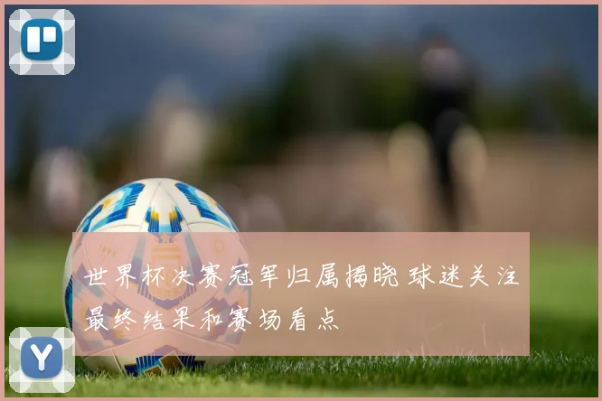 世界杯决赛冠军归属揭晓 球迷关注最终结果和赛场看点
